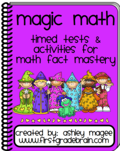 Magic Math! Timed Tests for Math Fact Fluency!